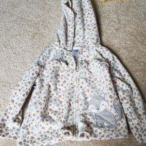 Fox cheetah print hoodie